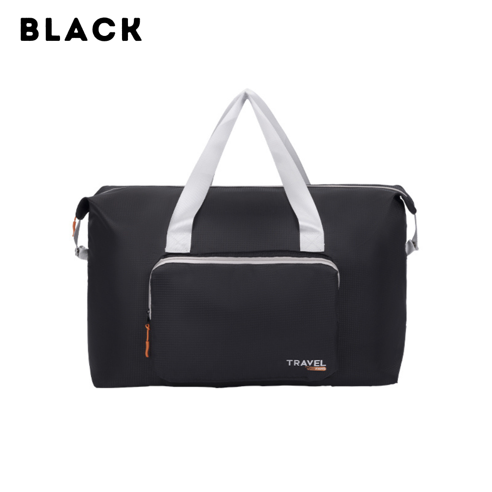 Locaupin Foldable Luggage Travel Bag Large Capacity Portable Storage with Front Pocket Lightweight and Easy to Carry Organizer