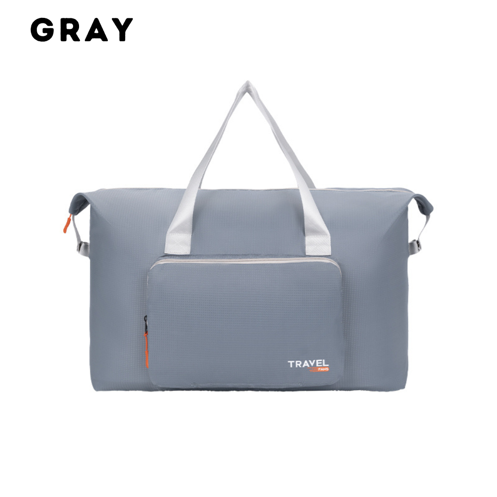 Locaupin Foldable Luggage Travel Bag Large Capacity Portable Storage with Front Pocket Lightweight and Easy to Carry Organizer