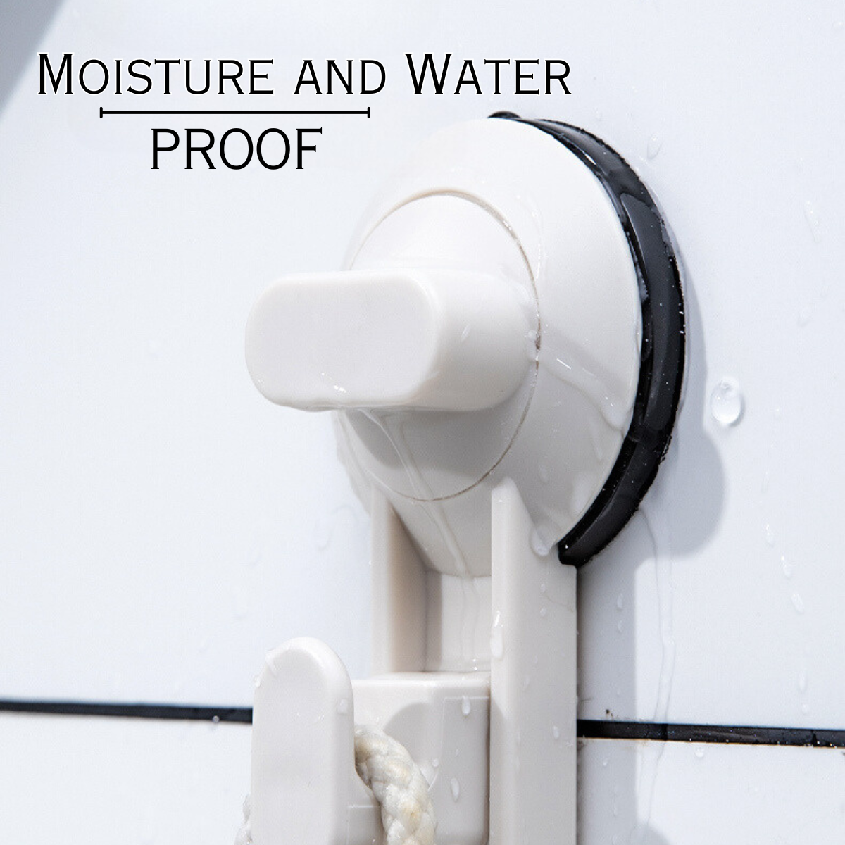 Locaupin NEW Suction Hooks For Glass Multifunctional Wall Mounted Heavy Duty Sponge Towel Utensils Holder Locking 1PC Hanging Tiles Bathroom Kitchen Door Clip Hanger Organizer (Wholesale Available)