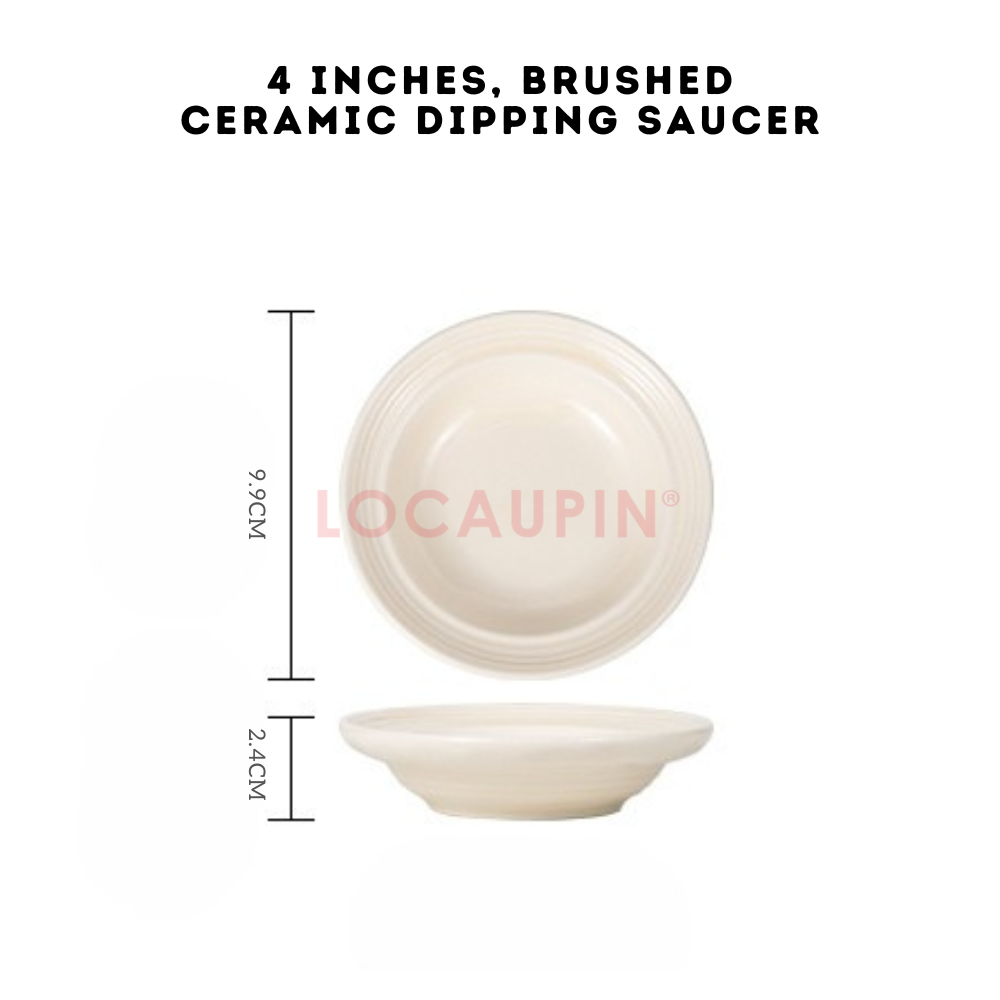 Locaupin Elegant Ceramic Nordic Style Tableware Minimalist and Cozy Look Dinnerware Perfect for any Special Occasion
