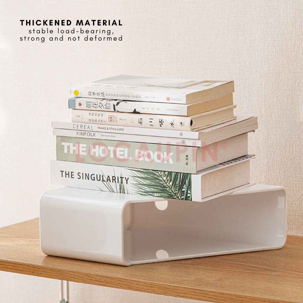 Locaupin Multifunctional File Organizer Books Magazine Folders Document Storage Box High Quality Office School Desktop Shelf Rack