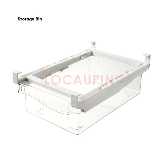 LOCAUPIN Drawer Type Kitchen Fridge Storage Organizer Transparent Fresh Keeping Box Food Storage Vegetable Fruit Egg Box