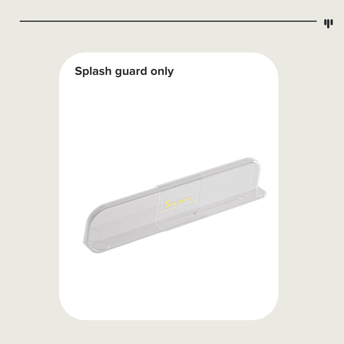 Locaupin Expandable Kitchen Sink Splash Guard Stopper Plastic Water Barrier Washing Dishes Baffle Board Protector