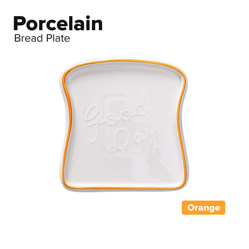 Locaupin NEW ARRIVAL Home Serving Breakfast Toast Bread Plate Saucer Porcelain Dinner Dish Holder Tray For Appetizer Snacks Dessert