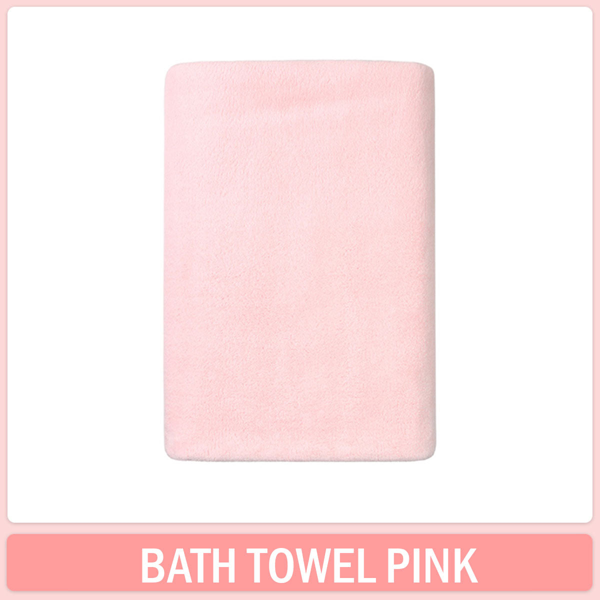 Locaupin 1PC Absorbent Soft Bath Towel Quick Dry Skin Friendly Multipurpose Body Wrap for Sport Yoga Spa Fitness Daily Use