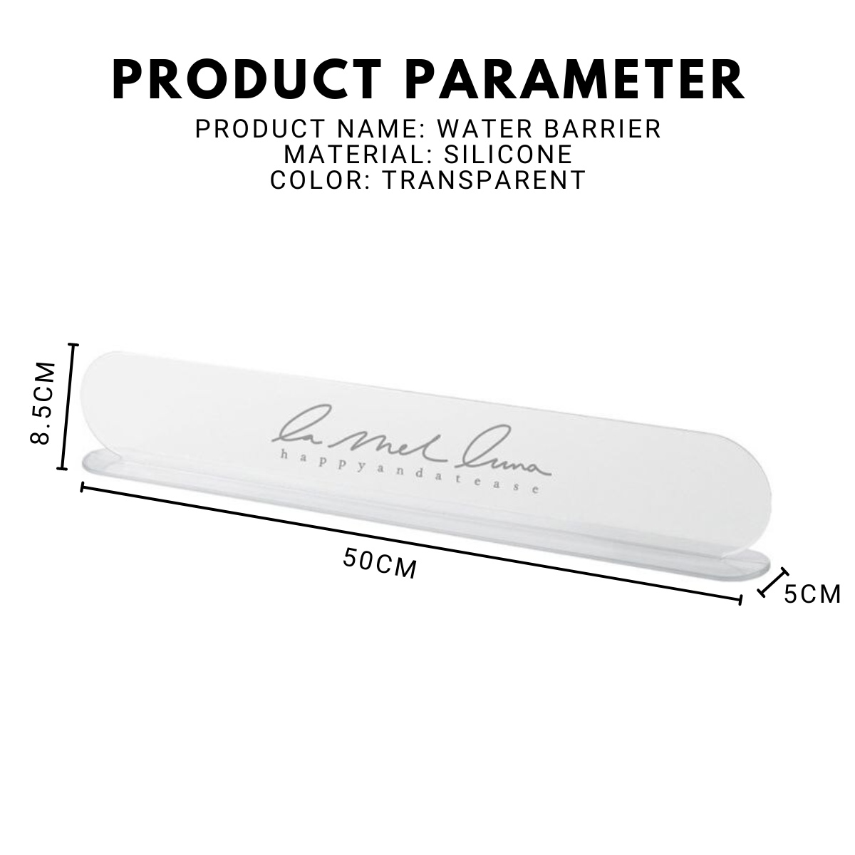 Locaupin Kitchen Sink Transparent Water Barrier Household Waterproof Splash Guard Anti-Splash Protector Simple Water Baffle Board