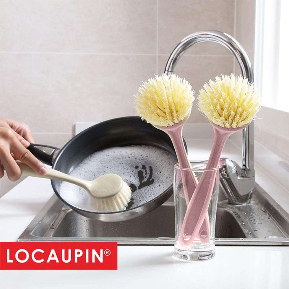 LOCAUPIN Home Tool Handheld Sweeping Hard Bristles Multifunction Kitchen Washing Long Handle Cleaning Brush