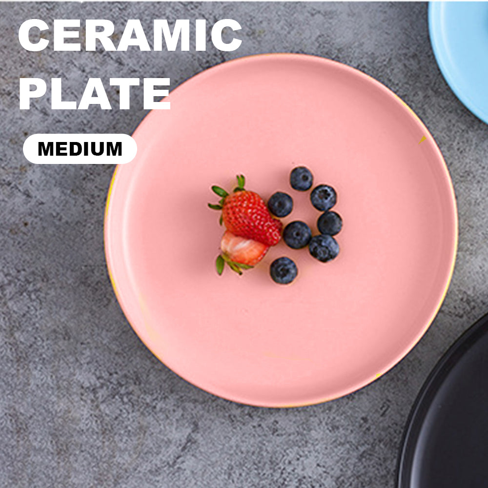 Round Ceramic Plate