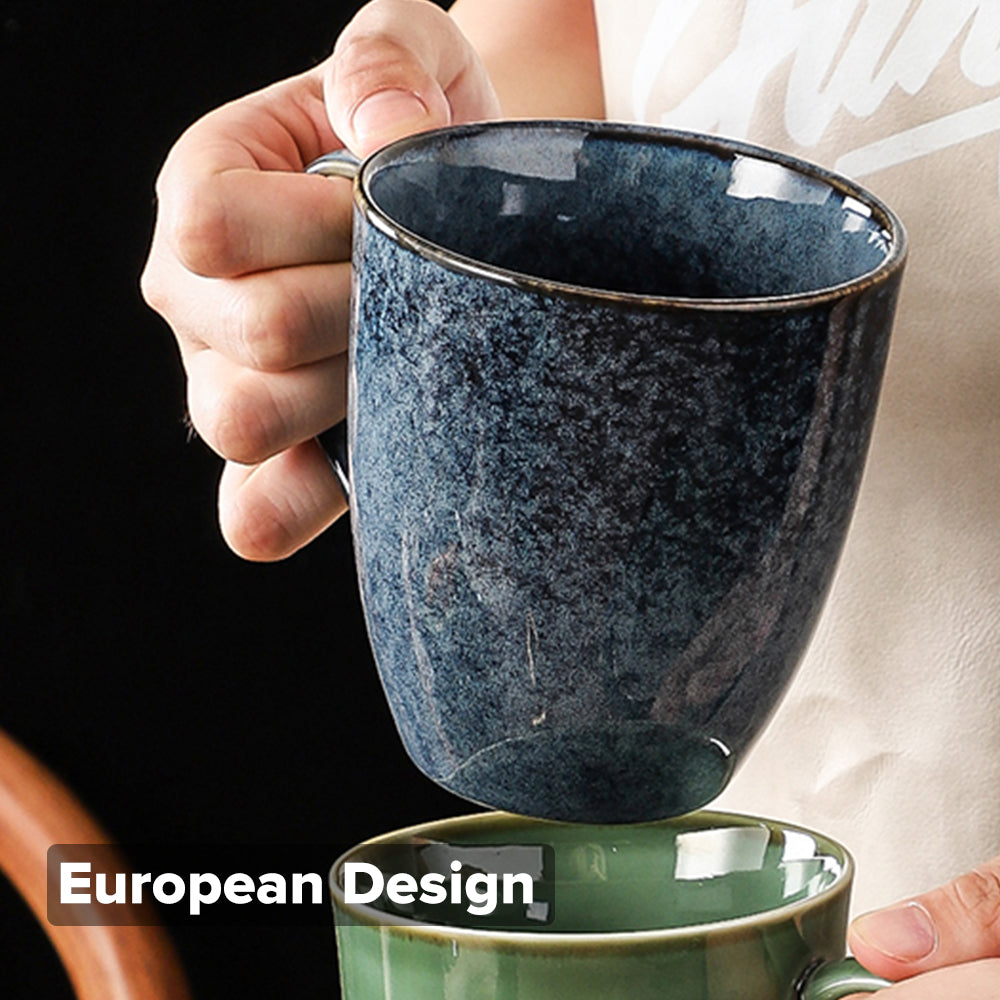 Locaupin NEW ARRIVAL European Style Vintage Hotel Restaurant Dining Porcelain Tableware Dinner Plate Soup Bowl Coffee Mug Appetizer Salad Steak Serving Dish