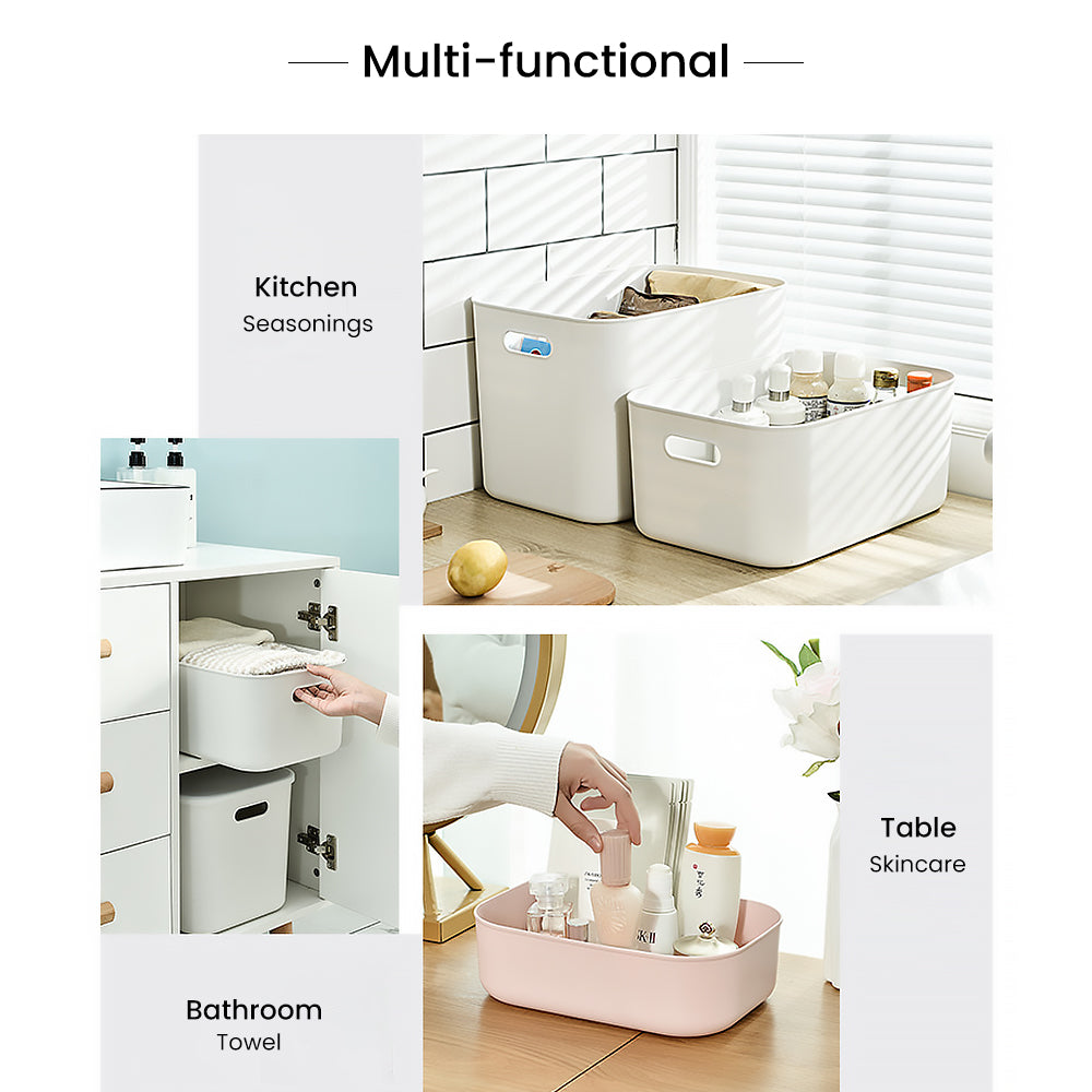 Locaupin Wardrobe Underwear Sundries Toy Storage Box Organizer (Tall Small)