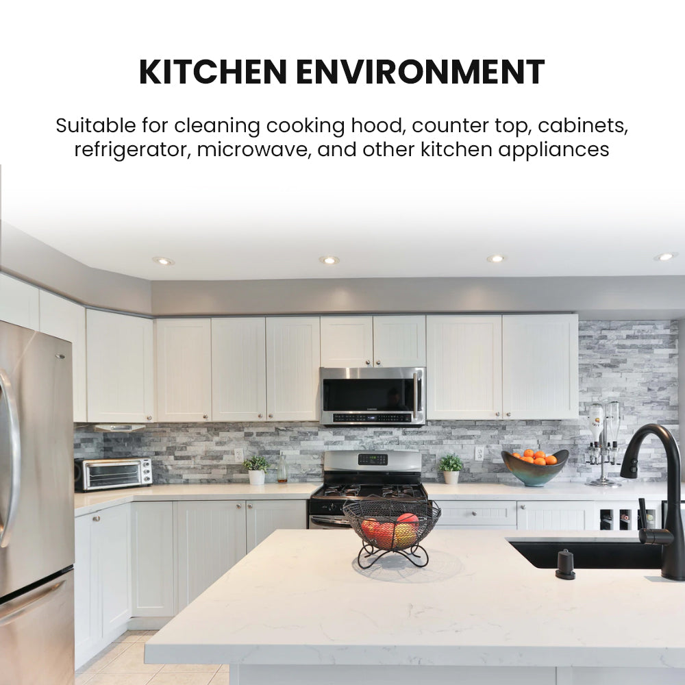 Locaupin 50pcs/pack Kitchen Dish Cleaning Scented Wipes Degreasing Anti-Oil Table Countertop Appliances