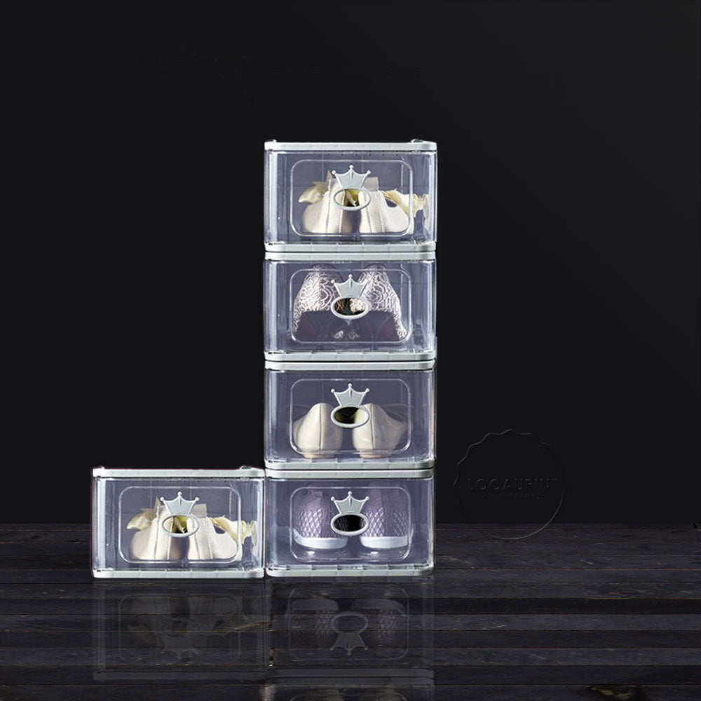 5 PC Frosted Shoe Box (Small)
