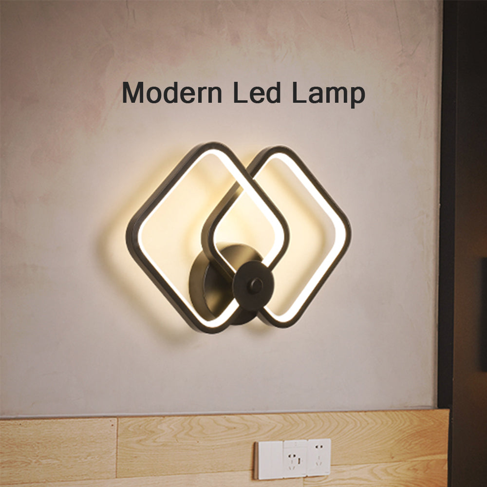 Locaupin Diamond Shape Wall Lamp Sconce
