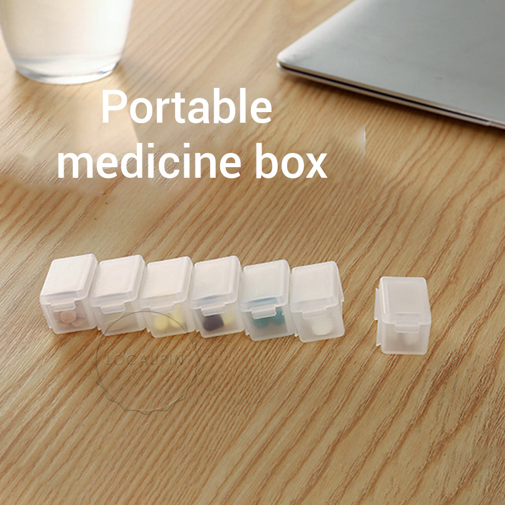 Travel Medicine Storage Box, Moisture-Proof Small Medicine Box