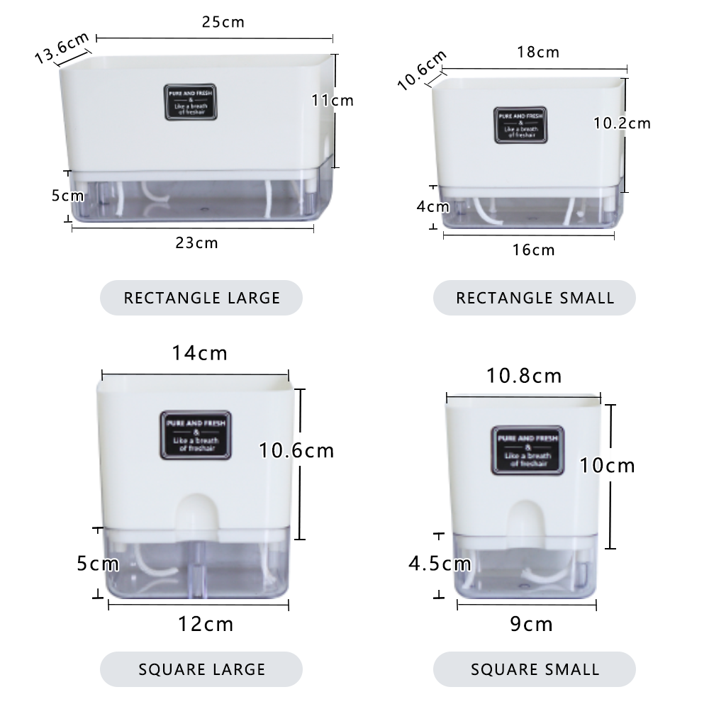 Locaupin Magnetic Water Bottom Storage Basin Self Watering System Plants Flower Pot Indoor Outdoor Planter