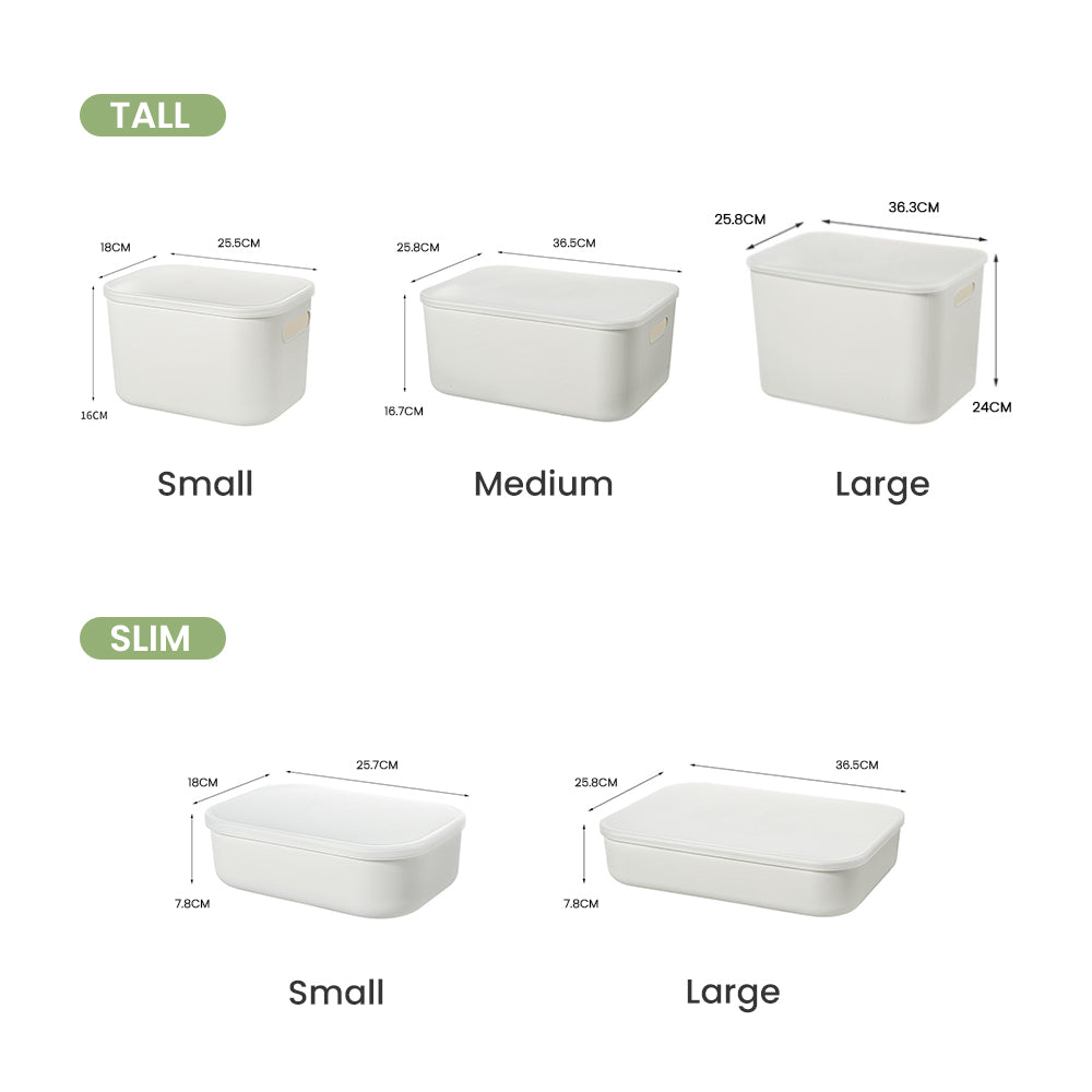 Locaupin Wardrobe Underwear Sundries Toy Storage Box Organizer (Tall Small)