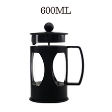 Load image into Gallery viewer, Locaupin French Press Coffee and Tea Maker with Stainless Steel Filter Hot and Cold Resistant High Quality Tea Coffee Glass Pot
