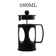 Load image into Gallery viewer, Locaupin French Press Coffee and Tea Maker with Stainless Steel Filter Hot and Cold Resistant High Quality Tea Coffee Glass Pot
