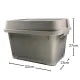 Locaupin Multifunctional Outdoor Indoor Storage Box Organizing Container Bin Secure Lock Compartment Easy Grip Durable Lid