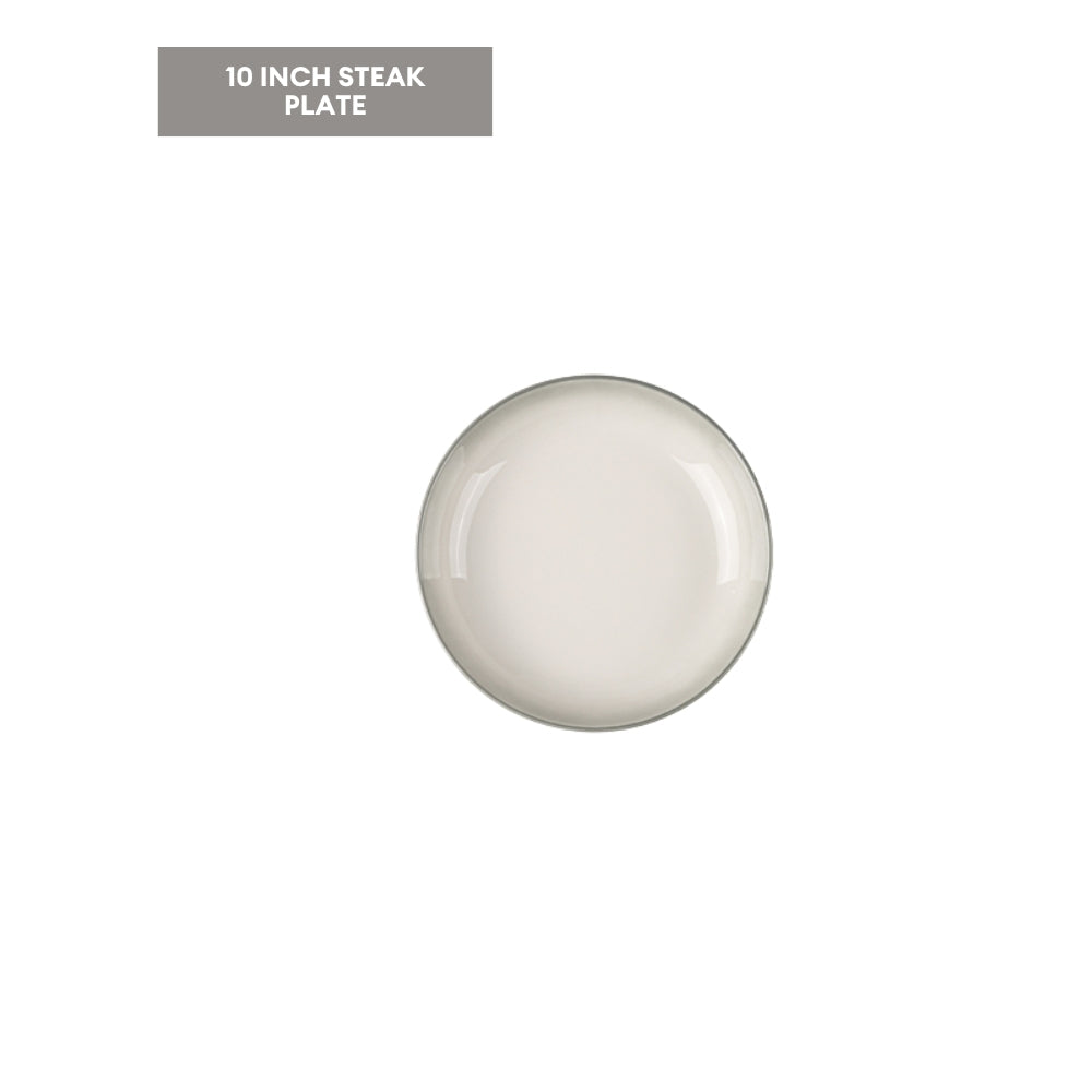LOCAUPIN Ceramic Elegant Modern Dinnerware Microwave & Oven Safe High Quality Ceramic Bowl Plates Tableware Collection