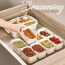 Load image into Gallery viewer, Locaupin Meal Prep Container Snack Serving Tray Compartment Food Organizer Bin Fruit Vegetable Storage Fridge Keeper
