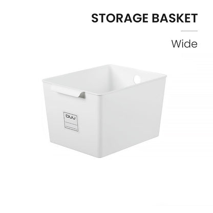 Locaupin Medium Multifunctional Sorting Storage Basket Organizer Box Space Saver Wardrobe Cabinet Drawer Type Shelf Set