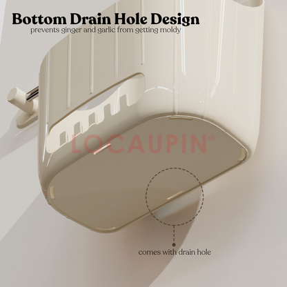 Locaupin Two Way Hanging Multipurpose Basket Simple Multifunctional Storage Household Bathroom Kitchen High Quality Organizer
