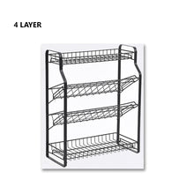 Load image into Gallery viewer, Locaupin Kitchen Lightweight Spice Seasoning Rack Organizer For Countertop Pantry Standing Shelf Holder Easy Assemble Bathroom Space Saver Condiments Storage
