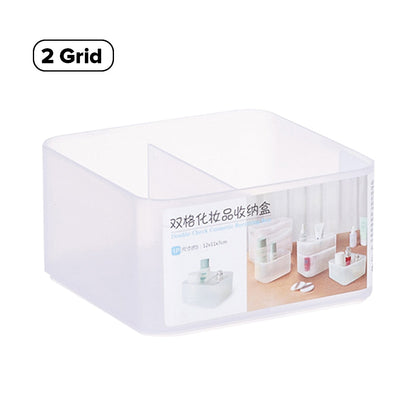 Locaupin Office Supplies Cosmetics Stationery Caddy Storage Multifunctional Desk Organizer Box Compartment Grid Basket Container Bin