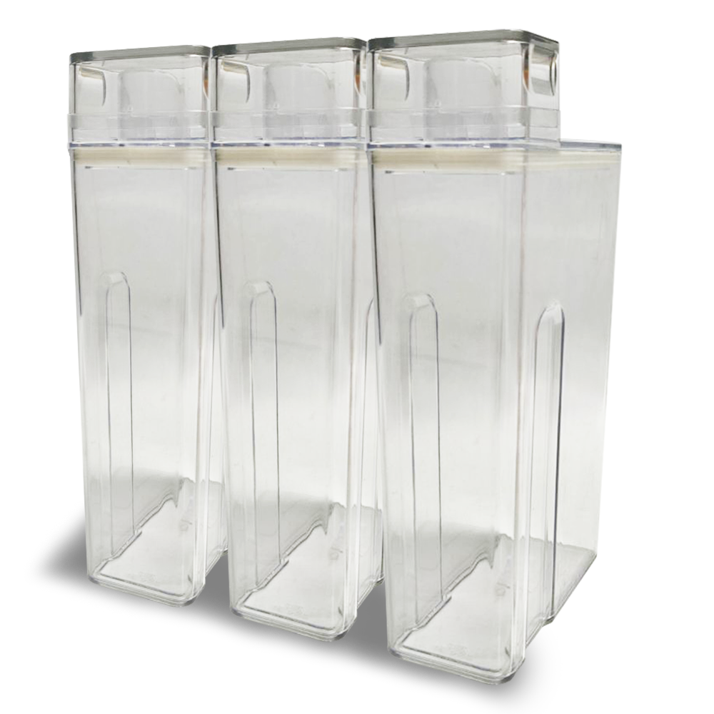 Locaupin Multipurpose Laundry Liquid Detergent Refill Jar Kitchen Powder Cereal Container Dry Food Storage with Measuring Lid