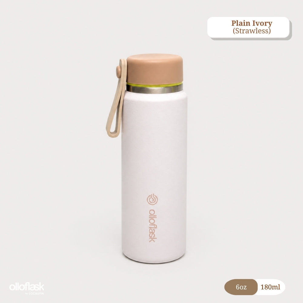 Locaupin MimiCup Series (6oz/9oz) Tumbler Sip & Strawless Insulated Vacuum Flask