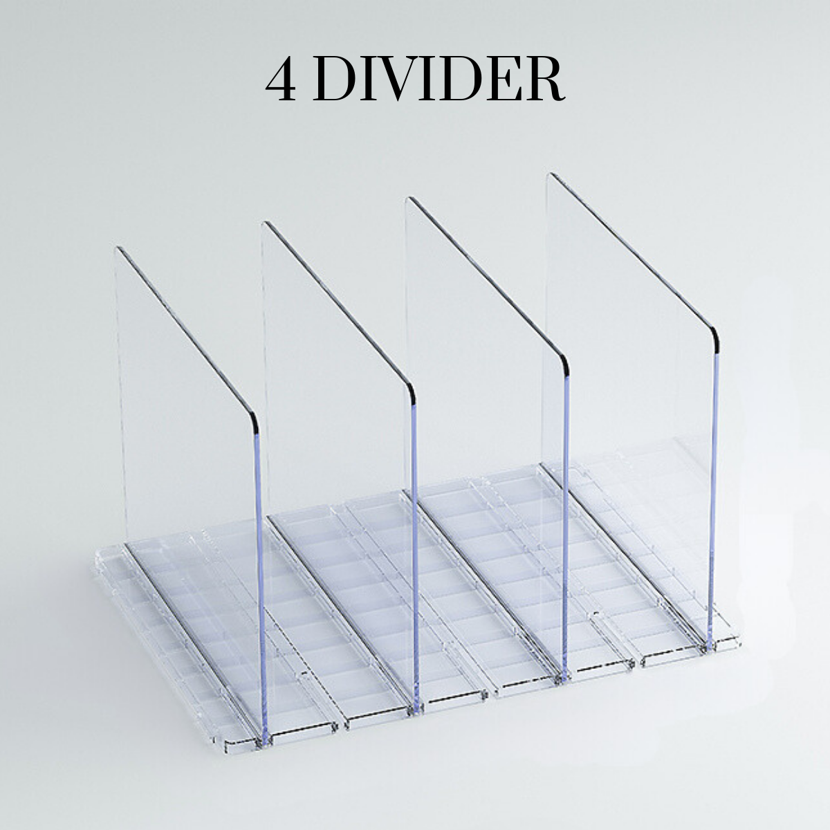 Locaupin Multipurpose Bag Organizer Space Saving Transparent Storage Wardrobe Kitchen Cabinet Divider Multifunctional Rack