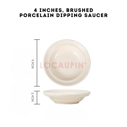 Locaupin Elegant Porcelain Nordic Style Tableware Minimalist and Cozy Look Dinnerware Perfect for any Special Occasion