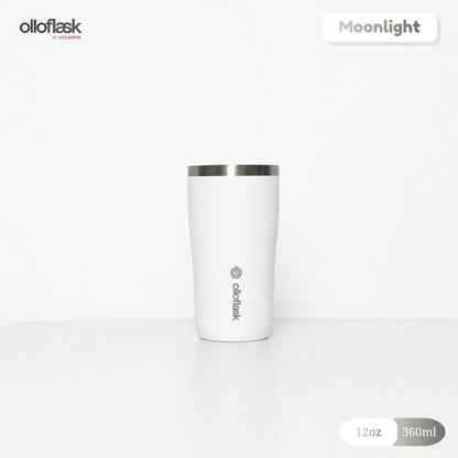 Locaupin Orbit Series (12oz/16oz) Insulated Coffee Cup Ceramic Coating Tumbler