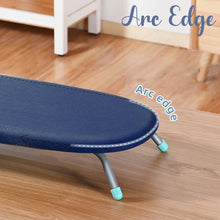 Load image into Gallery viewer, Locaupin Foldable Table Top Ironing Board with Iron Holder Portable Non Slip Feet Wall Hanging Strap Home Dormitory Travel Use
