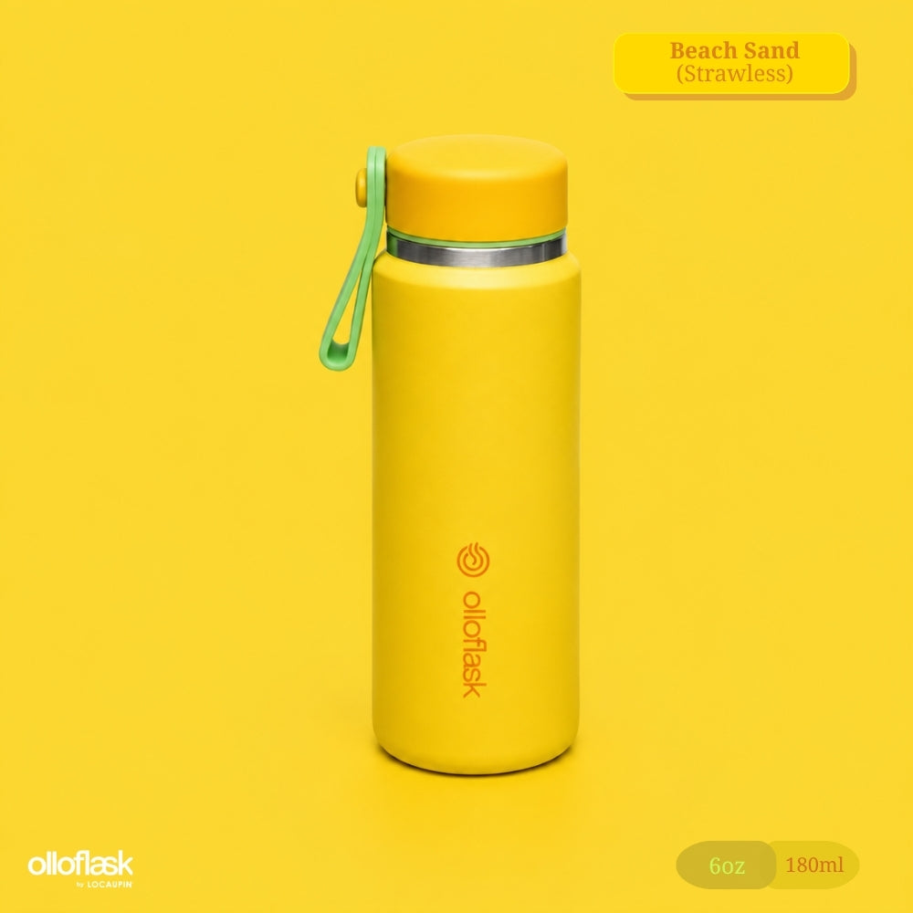 Locaupin MimiCup Series (6oz/9oz) Tumbler Sip & Strawless Insulated Vacuum Flask