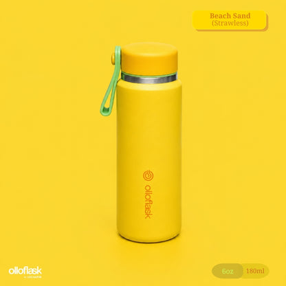 Locaupin MimiCup Series (6oz/9oz) Tumbler Sip & Strawless Insulated Vacuum Flask