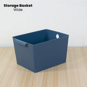 Locaupin Medium Multifunctional Sorting Storage Basket Organizer Box Space Saver Wardrobe Cabinet Drawer Type Shelf Set