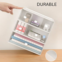 Load image into Gallery viewer, LOCAUPIN Multifunctional Office Desktop Drawer Organizer Stationery Cosmetic Storage Display Shelf
