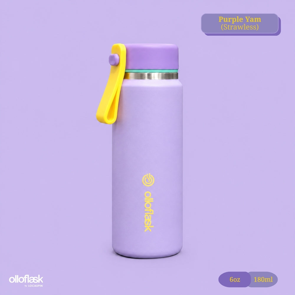 Locaupin MimiCup Series (6oz/9oz) Tumbler Sip & Strawless Insulated Vacuum Flask