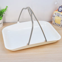 Load image into Gallery viewer, Locaupin Party Decoration Snack Storage Food Serving Bread Tray Basket with Handle For Home Dining Countertop Coffee Table
