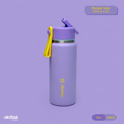 Locaupin MimiCup Series (6oz/9oz) Tumbler Sip & Strawless Insulated Vacuum Flask