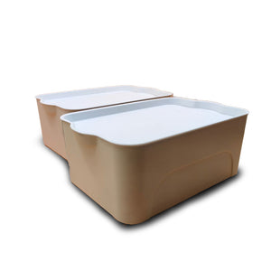 Locaupin 2pc Clothes Underwear Storage Box (Medium)