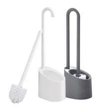 Load image into Gallery viewer, Locaupin Household Toilet Bowl Brush and Holder Stand Magnetic Handle Ventilated Quick Drying Bathroom Scrubber Deep Cleaning Tool
