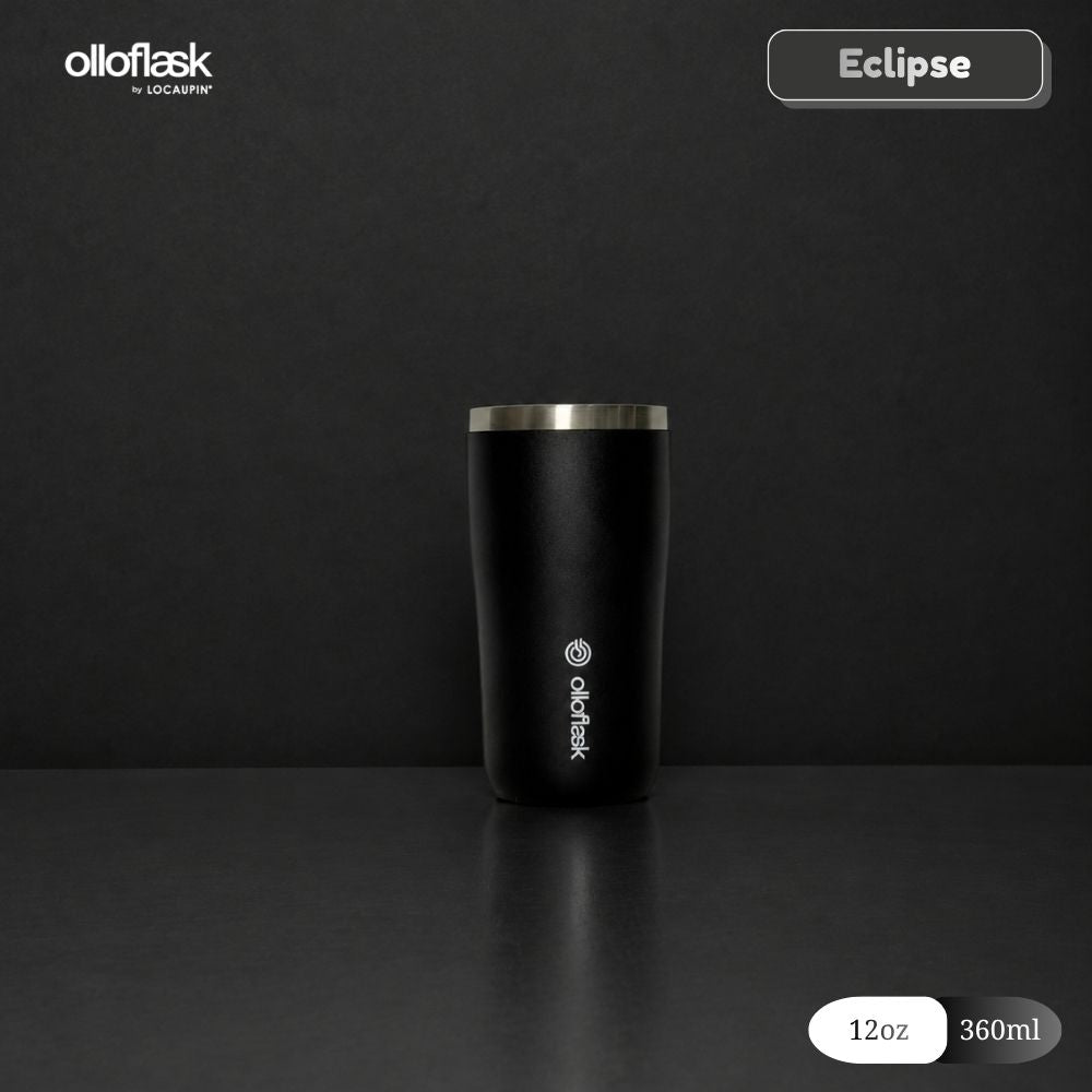 Locaupin Orbit Series (12oz/16oz) Insulated Coffee Cup Ceramic Coating Tumbler
