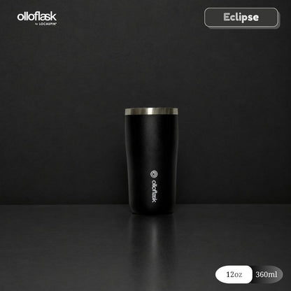Locaupin Orbit Series (12oz/16oz) Insulated Coffee Cup Ceramic Coating Tumbler