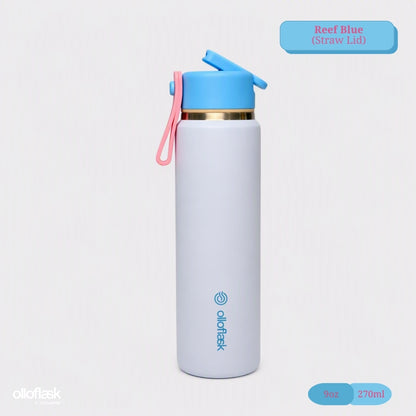 Locaupin MimiCup Series (6oz/9oz) Tumbler Sip & Strawless Insulated Vacuum Flask