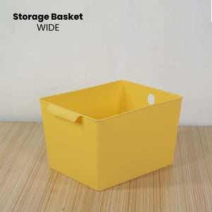 Locaupin Medium Multifunctional Sorting Storage Basket Organizer Box Space Saver Wardrobe Cabinet Drawer Type Shelf Set