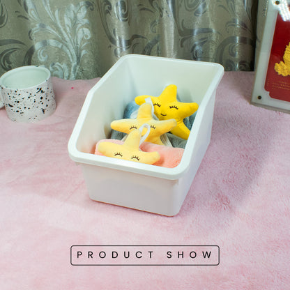 Locaupin Household Sorting Bin Organizer Home Various Tool Shelf Storage Basket Container For Bathroom Office Bedroom Toys