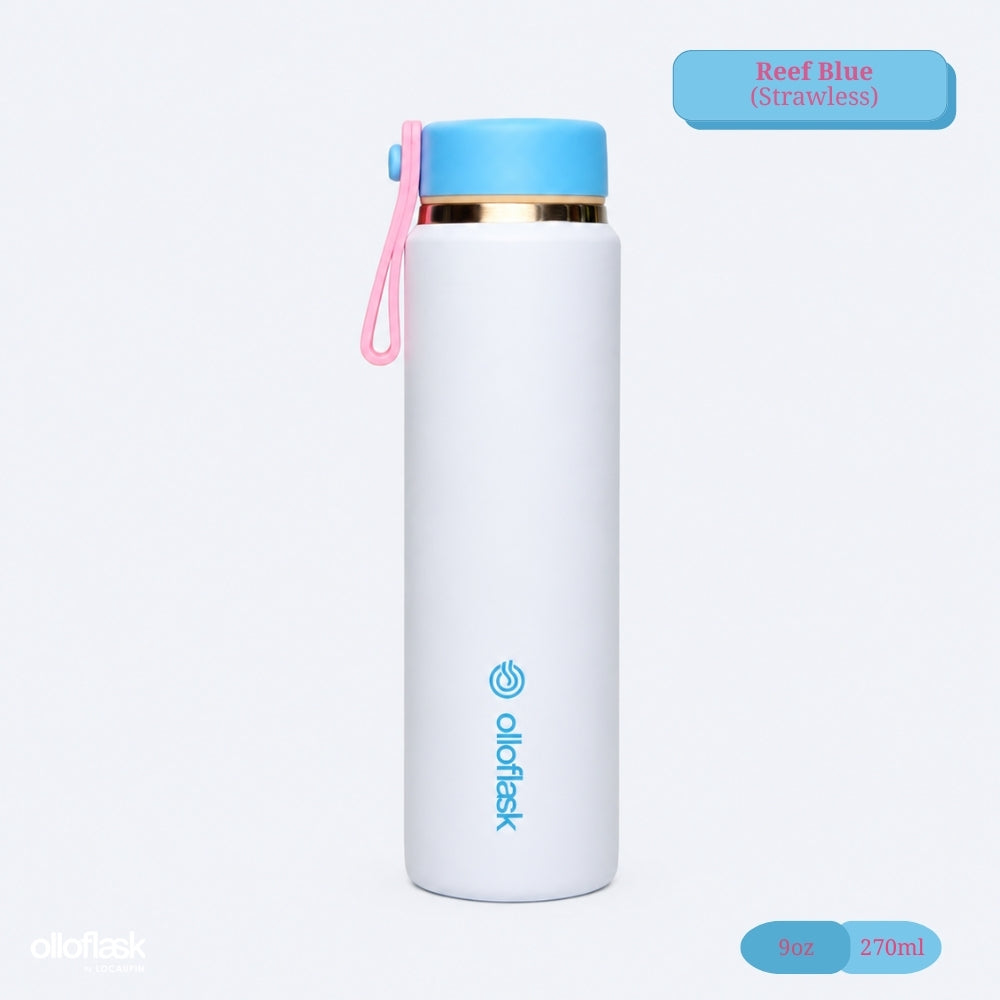 Locaupin MimiCup Series (6oz/9oz) Tumbler Sip & Strawless Insulated Vacuum Flask